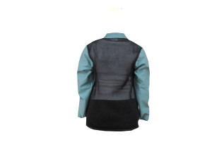 Green FR Cotton Twill Welding Jacket Green FR Cotton Twill Welding Jacket